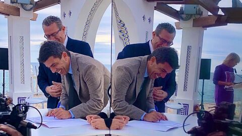 Firma convenio Benidorm Fest