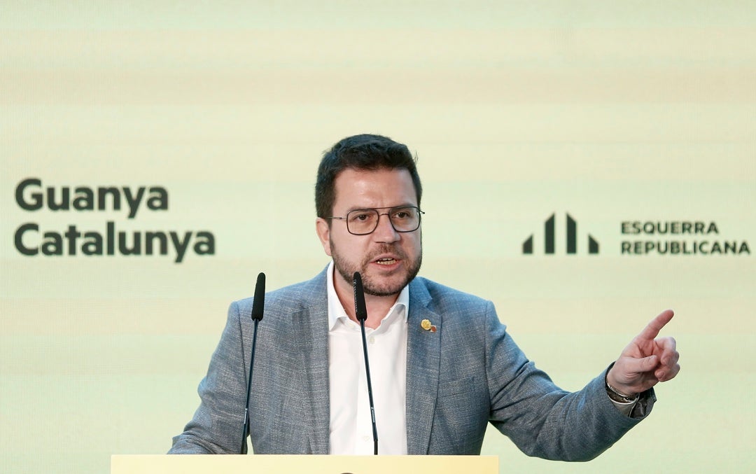 Aragonès asegura que hará posible un referéndum sobre la independencia de Cataluña Aragonès asegura que hará posible un referéndum sobre la independencia de Cataluña