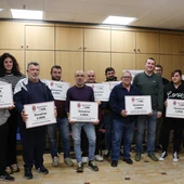 Asociaciones que han recogido su cheque solidario. Asociaciones que han recogido su cheque solidario.
