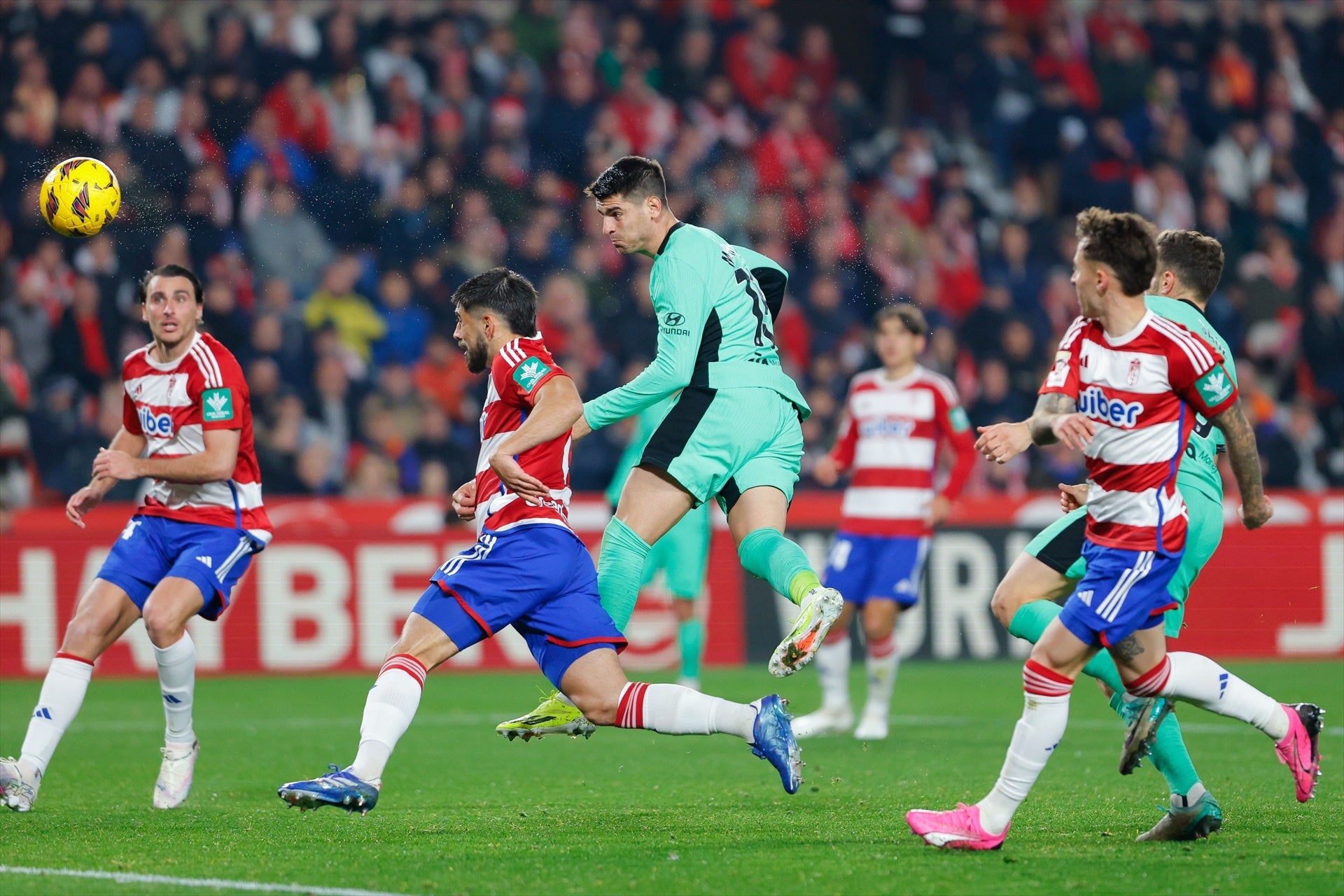 Morata acaba en Granada con la mala racha atlética a domicilio Morata acaba en Granada con la mala racha atlética a domicilio