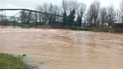 Río Bullaque a su paso por El Robledo