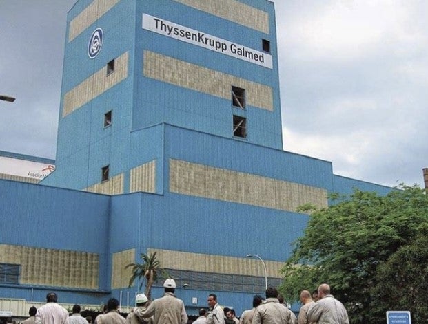 El comité de Thyssenkupp Galmed de Sagunto arranca ronda de reuniones para evitar la deslocalización de la planta El comité de Thyssenkupp Galmed de Sagunto arranca ronda de reuniones para evitar la deslocalización de la planta