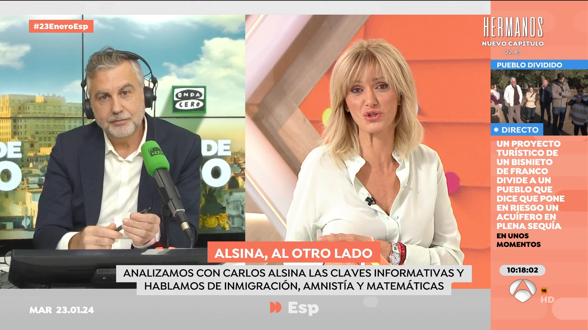 Alsina, sobre la sentencia del Supremo por los menores en Marruecos: "Es un varapalo para Grande-Marlaska" Alsina, sobre la sentencia del Supremo por los menores en Marruecos: "Es un varapalo para Grande-Marlaska"