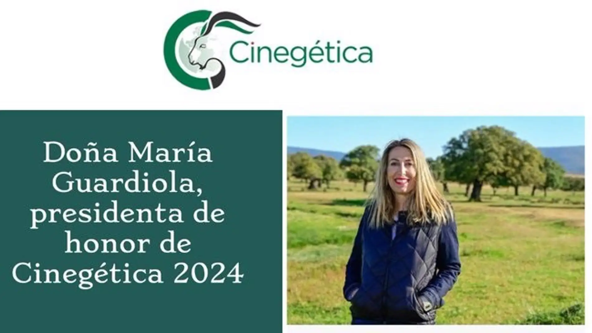 María Guardiola es elegida presidenta de honor de la Feria Cinegética 2024 