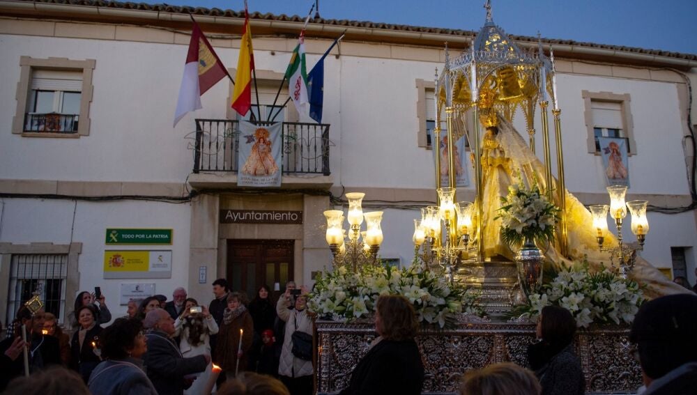 Procesión de la Virgen de la Paz en Corral de Calatrava