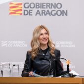 La vicepresidenta segunda del Gobierno de Aragón, Mar Vaquero