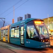 Un tranvía de Santa Cruz de Tenerife Un tranvía de Santa Cruz de Tenerife