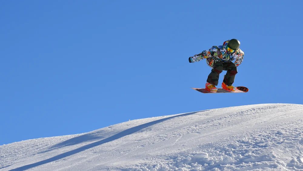 Práctica de snowboard en Sierra Nevada