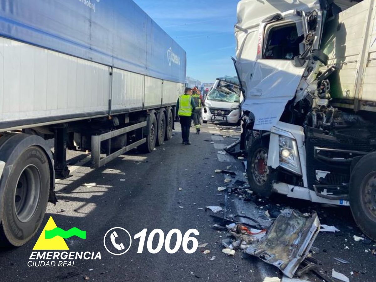 Se elevan a cinco los muertos por los accidentes en la A 4 en