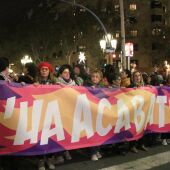 La última manifestación feminista, el 25N, en Barcelona