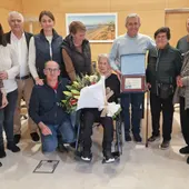 Pilar de la Horadada celebra el centenario de su vecina Natalia Hernández Romero Pilar de la Horadada celebra el centenario de su vecina Natalia Hernández Romero
