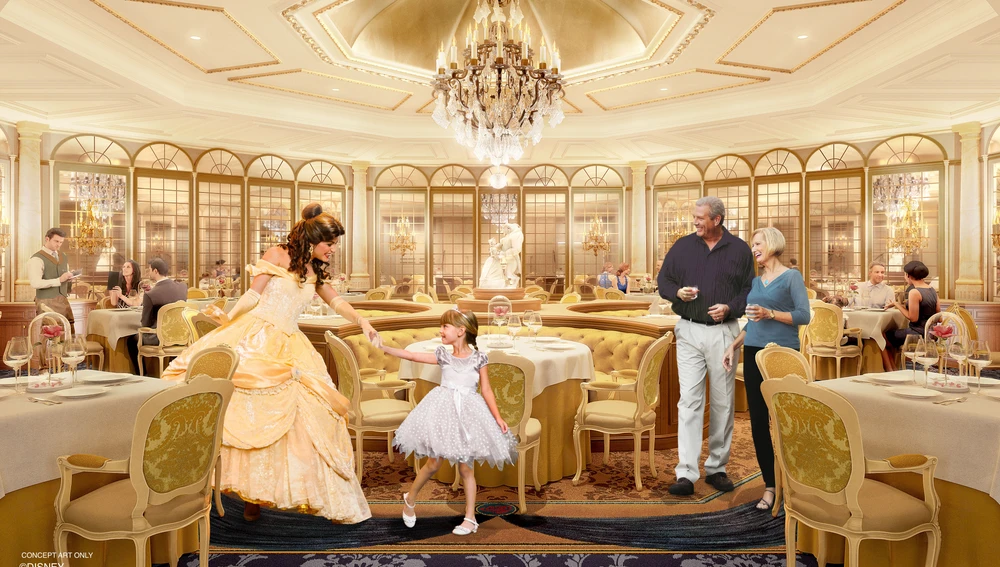 REstaurantes tematizados del Disneyland Hotel