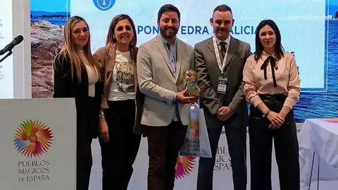 Presencia do concello de Cambados en Fitur 2024 Alcalde de Cambados, Samuel Lago