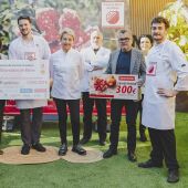 El chef oscense Jorge Muñoz gana el Concurso de cocina creativa con Granada Mollar de Elche