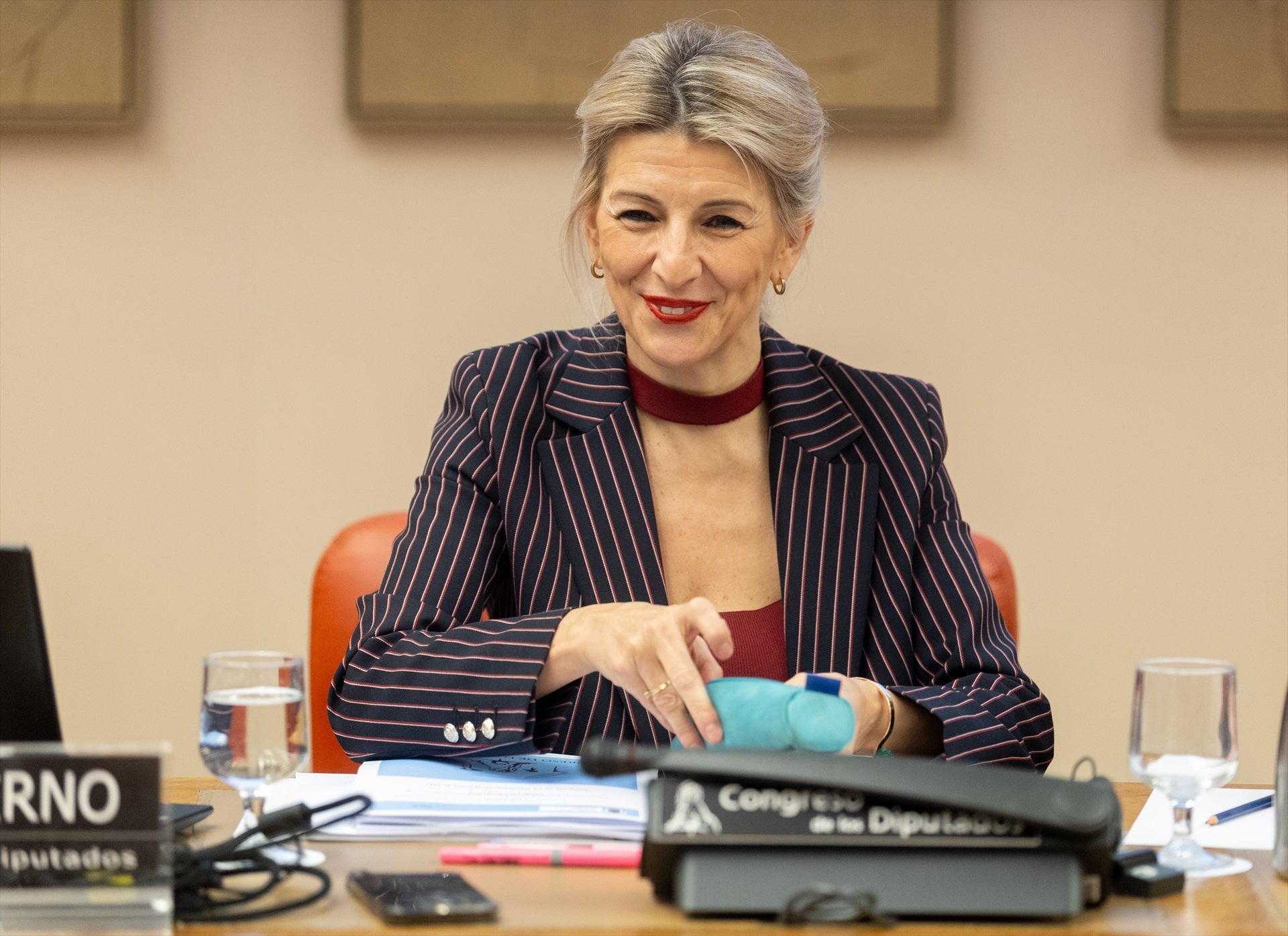 Yolanda Díaz pone la primera piedra para la reducción de la jornada laboral con la reunión con los agentes sociales Yolanda Díaz pone la primera piedra para la reducción de la jornada laboral con la reunión con los agentes sociales