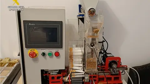 Máquina envasadora de cigarrillos Máquina envasadora de cigarrillos