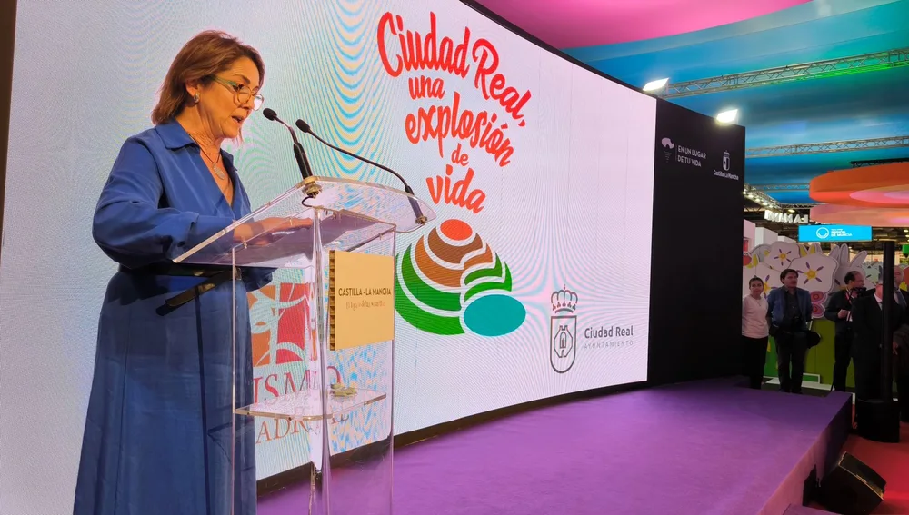 Cristina Galán durante la presentación de la oferta turística de Ciudad Real
