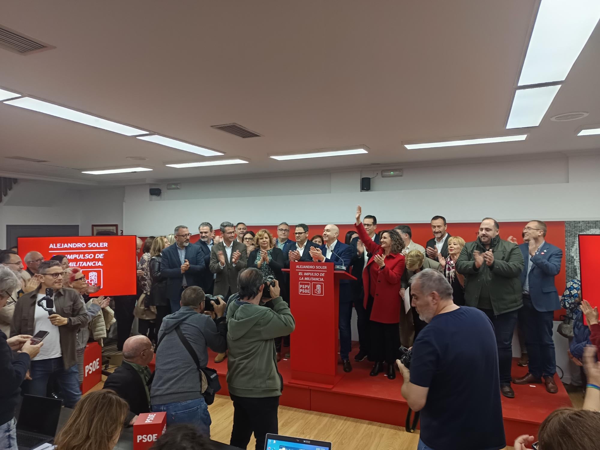 Alejandro Soler lanza su candidatura a secretario general del PSPV con el mensaje de ‘El impulso de la militancia’ Alejandro Soler lanza su candidatura a secretario general del PSPV con el mensaje de ‘El impulso de la militancia’