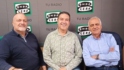 Alejandro Sarabia, Manuel Rocamora y Javier Puebla