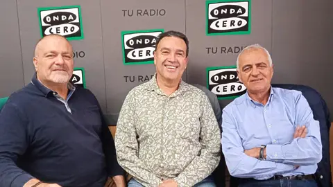 Alejandro Sarabia, Manuel Rocamora y Javier Puebla Alejandro Sarabia, Manuel Rocamora y Javier Puebla