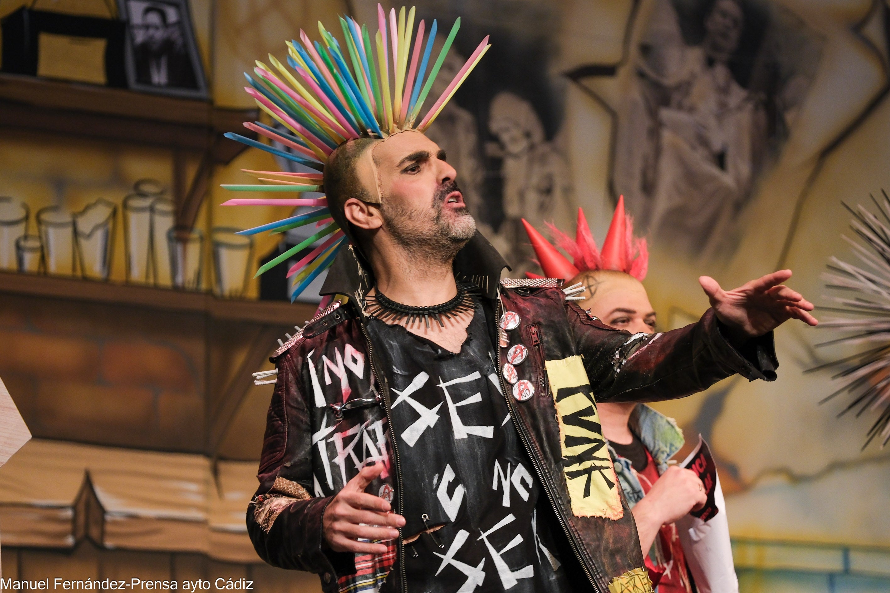 La cuarteta de 'Punk y Circo: la lucha continúa' dedicada a Desokupa y a los manifestantes de Ferraz La cuarteta de 'Punk y Circo: la lucha continúa' dedicada a Desokupa y a los manifestantes de Ferraz