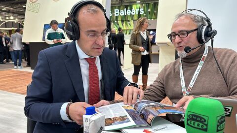 Rafael Mateos y Vicente Pozas en FITUR