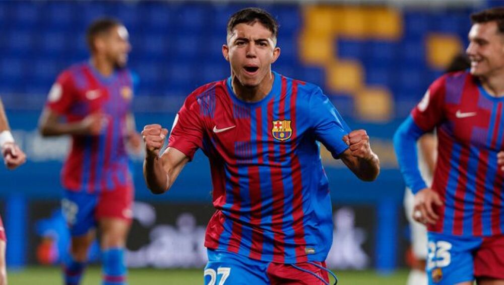 Ilias con el FC Barcelona