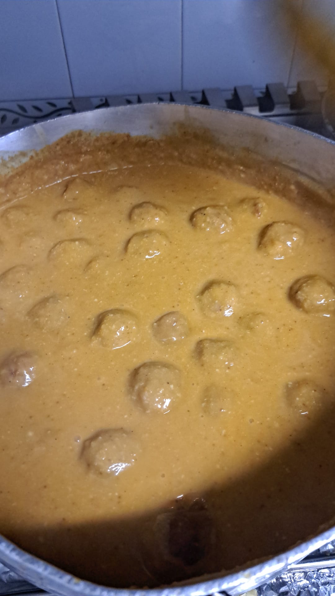Unas albóndigas de mostaza y miel Unas albóndigas de mostaza y miel