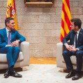 Reunió entre Pere Aragonès i Pedro Sánchez al Palau de la Generalitat Reunió entre Pere Aragonès i Pedro Sánchez al Palau de la Generalitat
