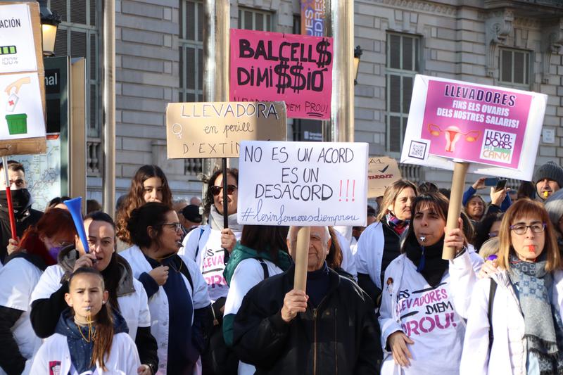 'Infermeres de Catalunya' pone fin a la huelga con optimismo pero con algunas dudas 'Infermeres de Catalunya' pone fin a la huelga con optimismo pero con algunas dudas