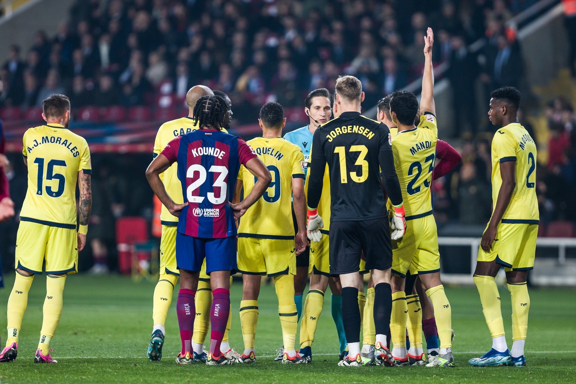 Los audios del VAR con la polémica del Barça- Villarreal Los audios del VAR con la polémica del Barça- Villarreal