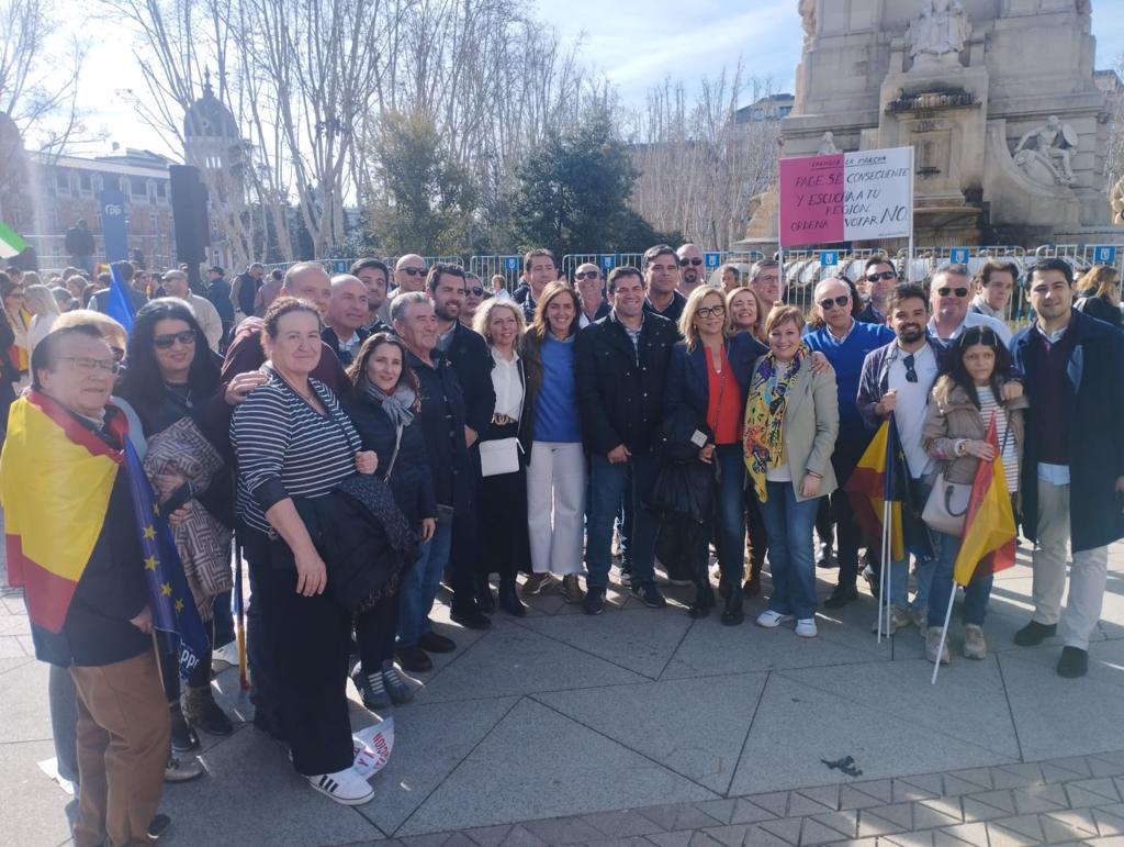 El PP de Ciudad Real se ha sumado a la concentración en Madrid contra la ley de amnistía El PP de Ciudad Real se ha sumado a la concentración en Madrid contra la ley de amnistía