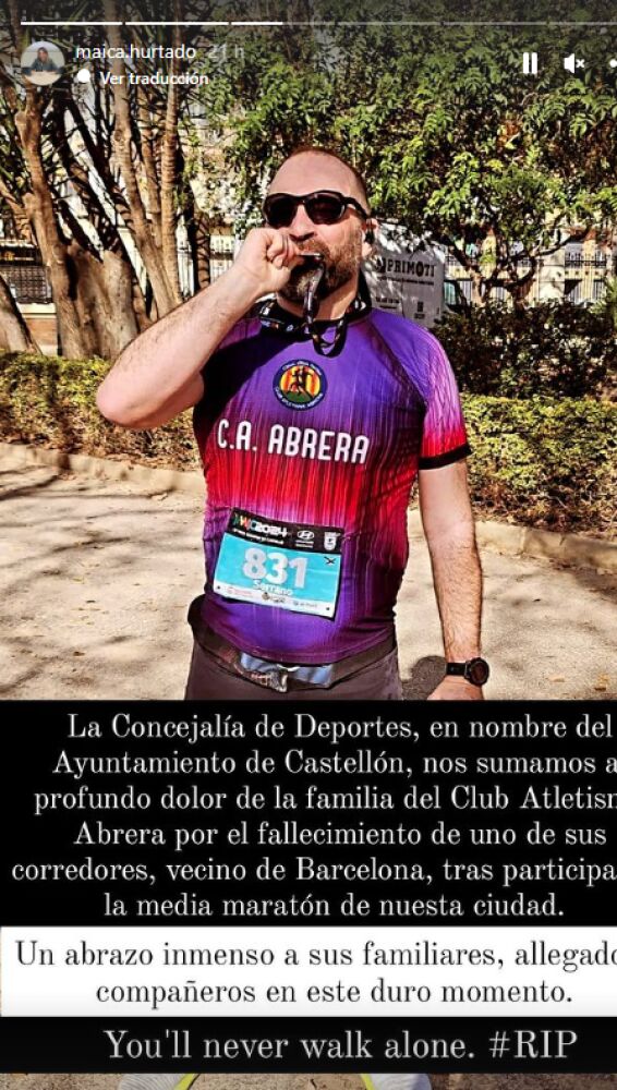 Mensaje de Maica Hurtado