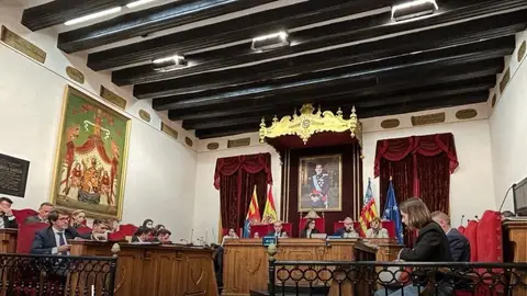 Pleno municipal del Ayuntamiento de Elche de enero de 2024. Pleno municipal del Ayuntamiento de Elche de enero de 2024.