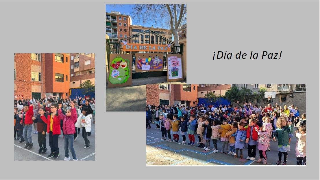 Los colegios de Segovia celebran la jornada escolar de la paz Los colegios de Segovia celebran la jornada escolar de la paz