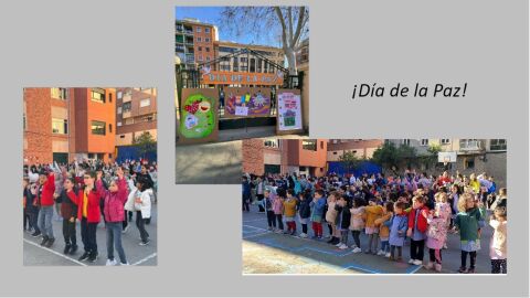 Los colegios de Segovia celebran el D&iacute;a de la Paz