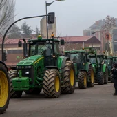 Los agricultores de Zamora se movilizan este martes de forma espontánea por las calles/ EFE/Mariam A. Montesinos Los agricultores de Zamora se movilizan este martes de forma espontánea por las calles/ EFE/Mariam A. Montesinos