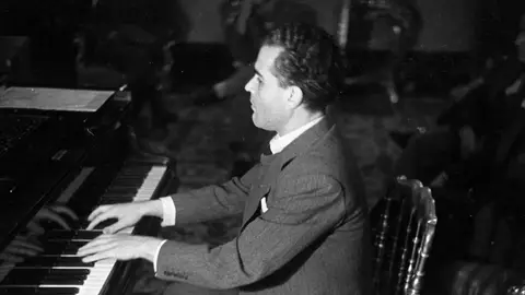 El músico y compositor Rafael Rodríguez Albert El músico y compositor Rafael Rodríguez Albert