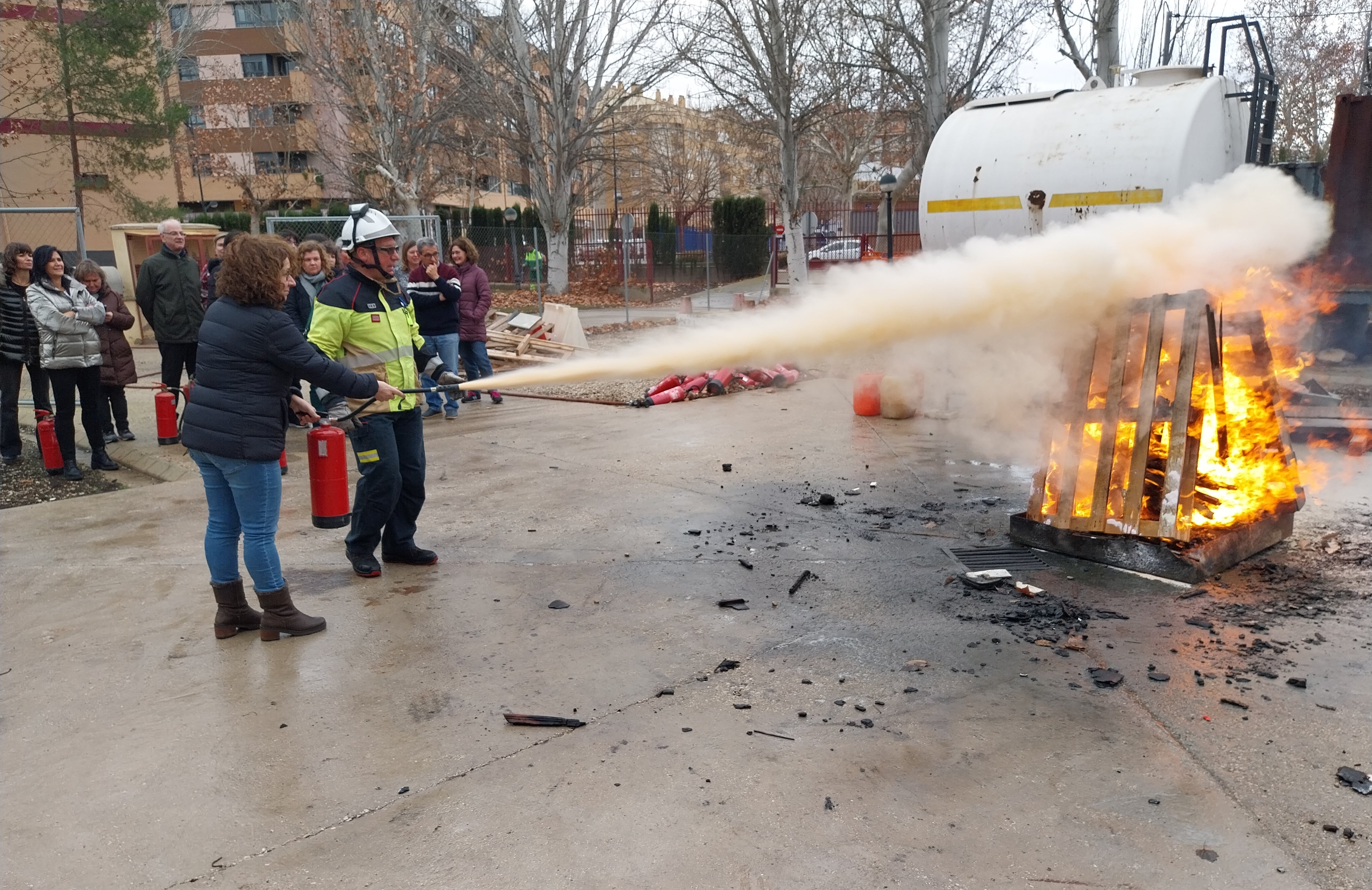 Curso de Autoprotección y Prevención de incendios en la Escuela Oficial de Idiomas de Albacete Curso de Autoprotección y Prevención de incendios en la Escuela Oficial de Idiomas de Albacete