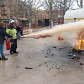  Curso de Autoprotección y Prevención de incendios en la Escuela Oficial de Idiomas de Albacete