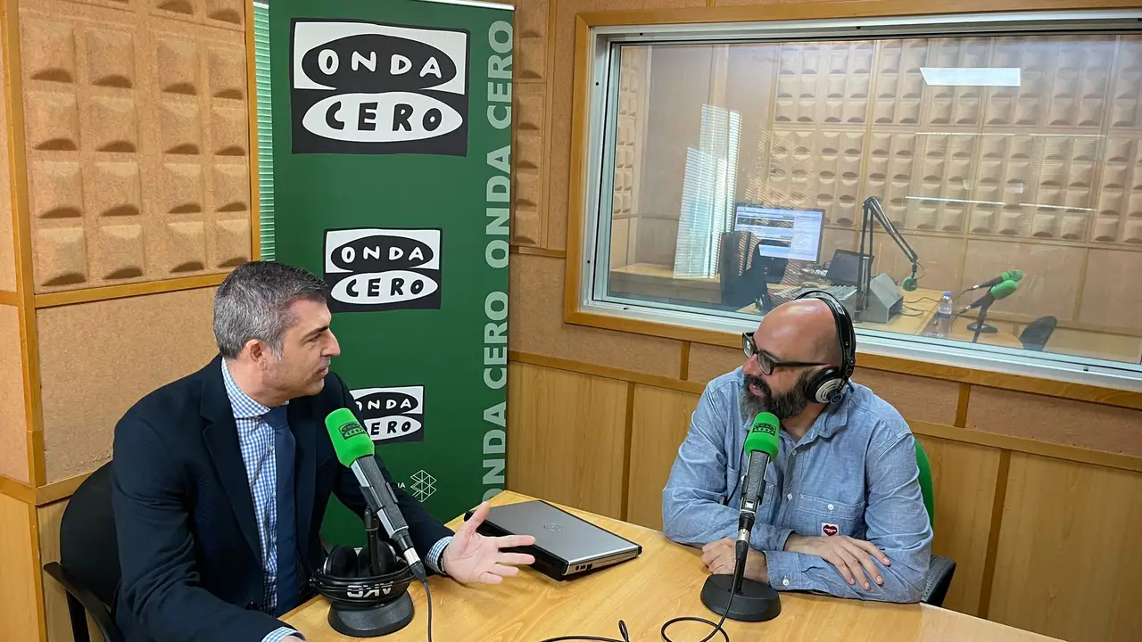 Manuel domínguez con Sergio Miró en Onda Cero Canarias Manuel domínguez con Sergio Miró en Onda Cero Canarias
