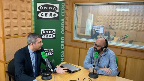 Manuel dom&iacute;nguez con Sergio Mir&oacute; en Onda Cero Canarias