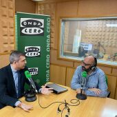 Manuel domínguez con Sergio Miró en Onda Cero Canarias