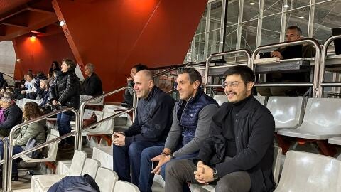 Pa&ntilde;eda viendo un partido del C&iacute;rculo