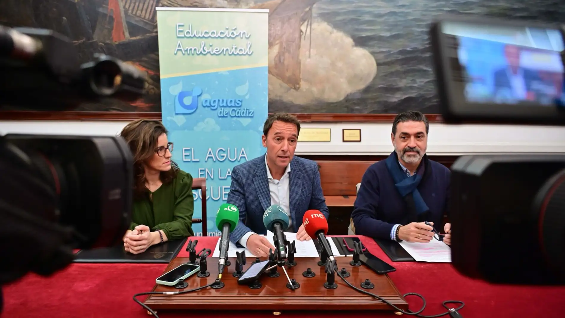 Presentación de la campaña en el Ayuntamiento de Cádiz