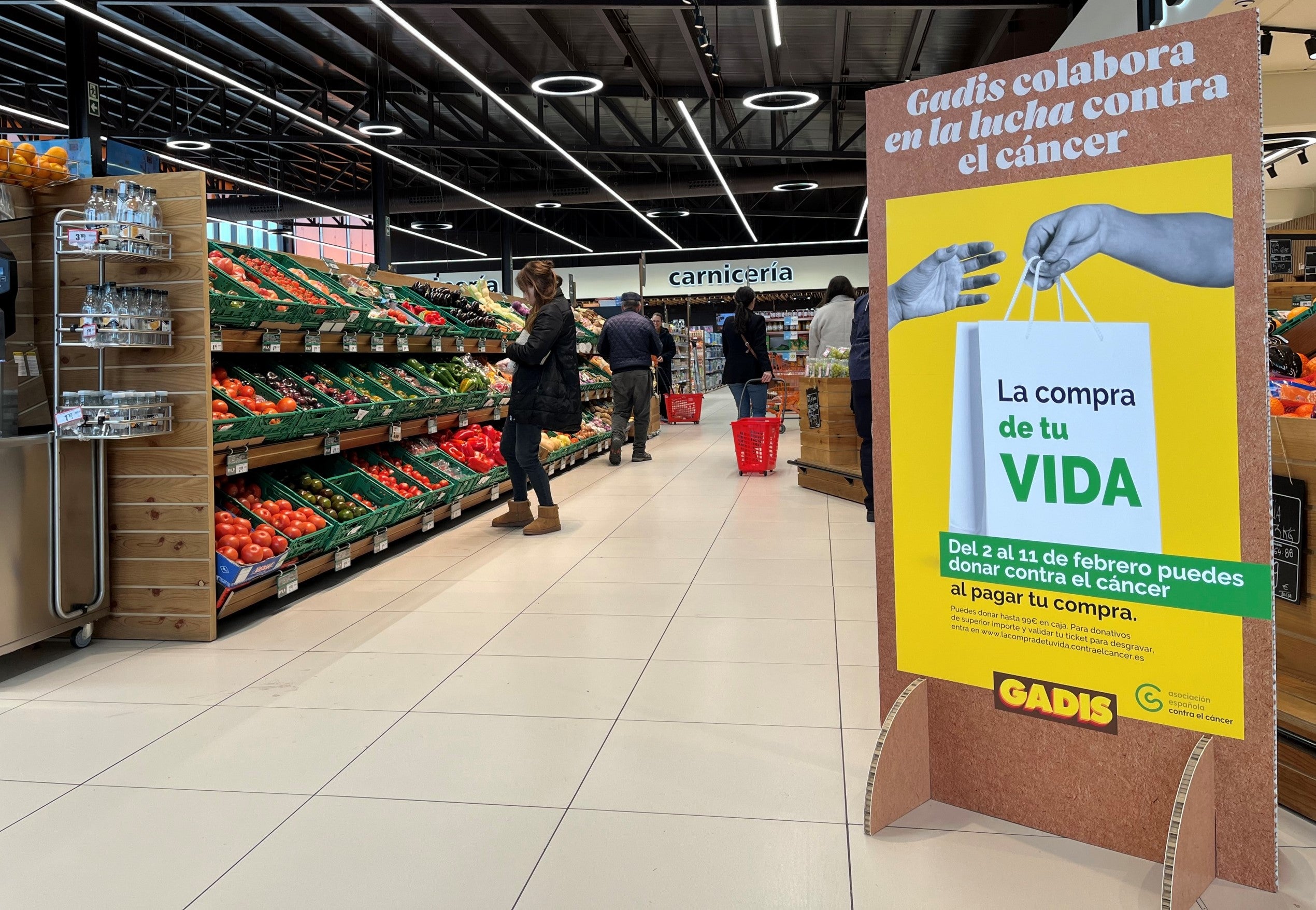 Gadis apoia a campaña da AECC "a compra da túa vida" Gadis apoia a campaña da AECC "a compra da túa vida"