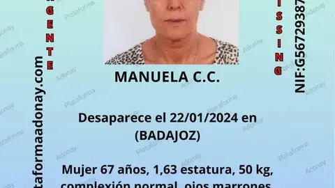 La búsqueda de la mujer desaparecida en Badajoz continúa este miércoles en la zona de la margen izquierda del río La búsqueda de la mujer desaparecida en Badajoz continúa este miércoles en la zona de la margen izquierda del río