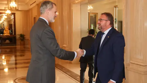 Felipe VI y Antonio Rodríguez Osuna Felipe VI y Antonio Rodríguez Osuna