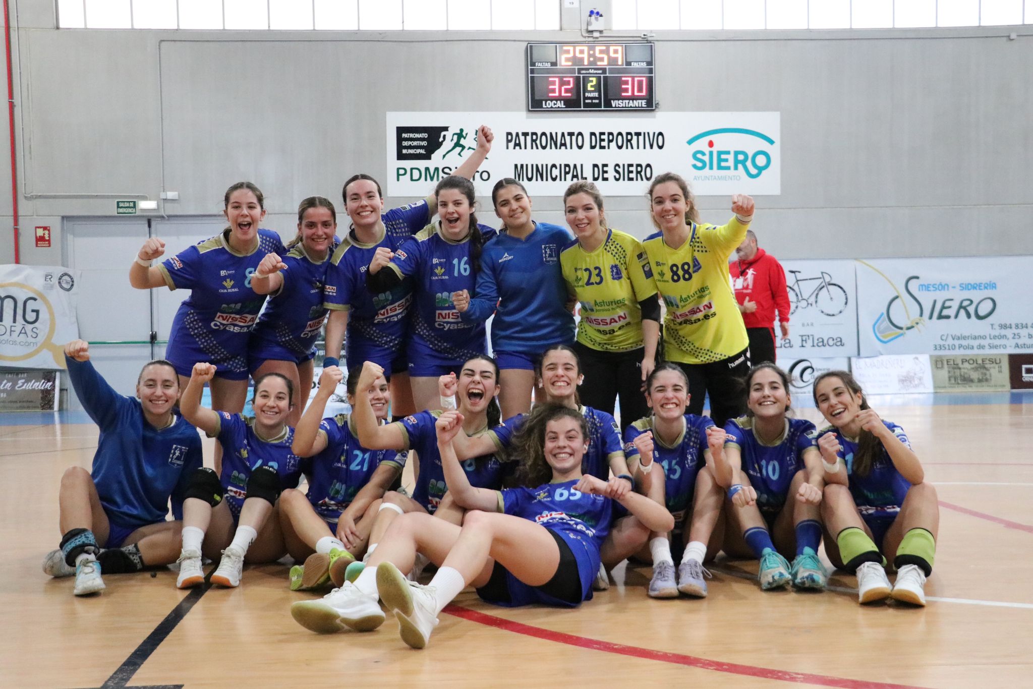 Siero sabe reaccionar a tiempo Siero sabe reaccionar a tiempo