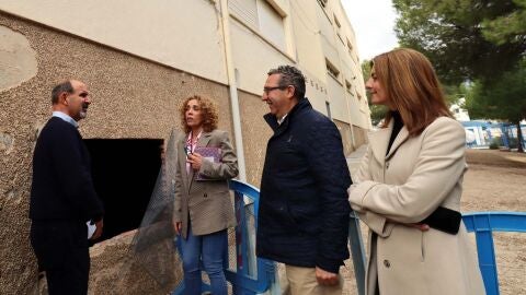 Visita de Rafael Valc&aacute;rcel a los colegios de Benidorm